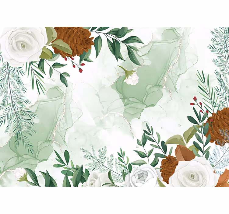 Fototapet cu flori aranjament floral elegant - TenStickers