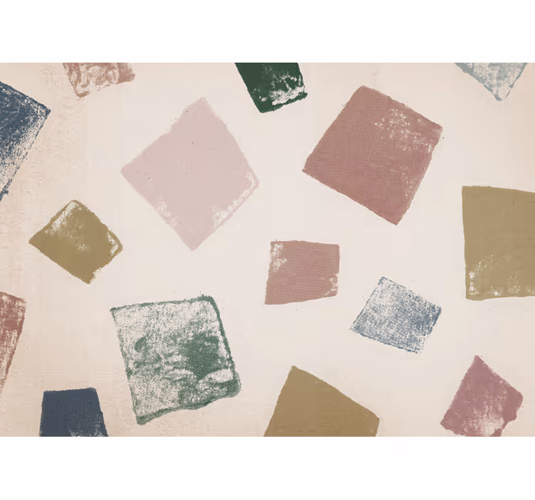 Fototapet texturat blocuri colorate geometrice - TenStickers