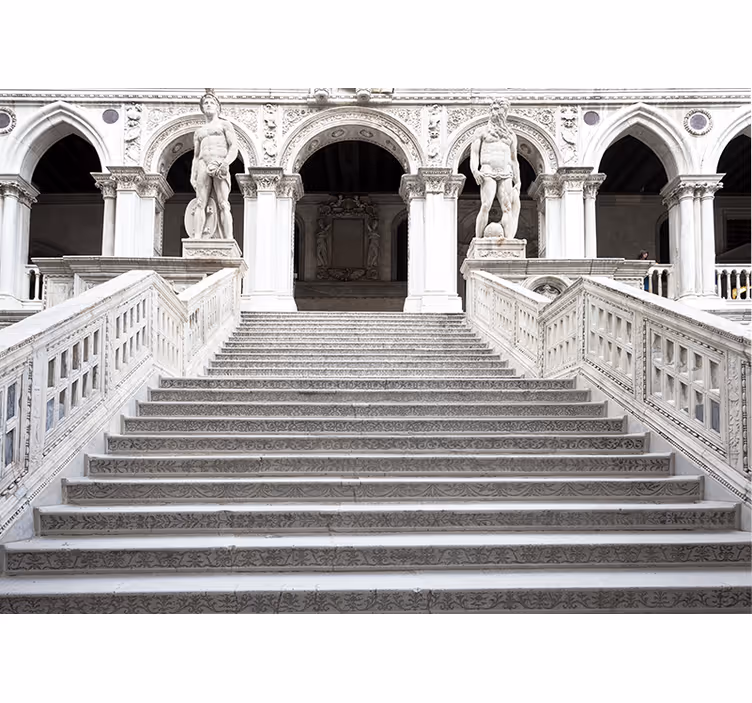 Fototapet artă clasică scări de piatră majestuoase - TenStickers