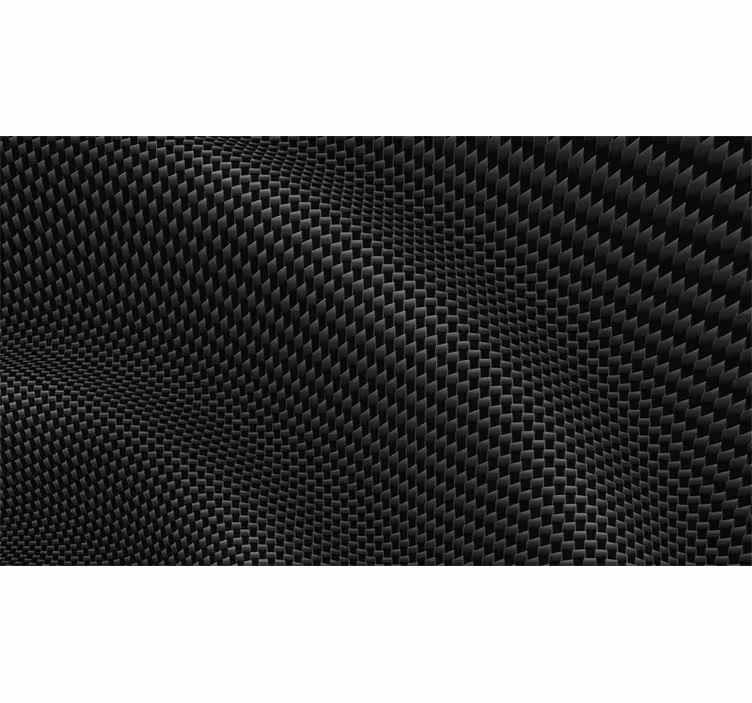Fototapet 3d din fibra de carbon - TenStickers