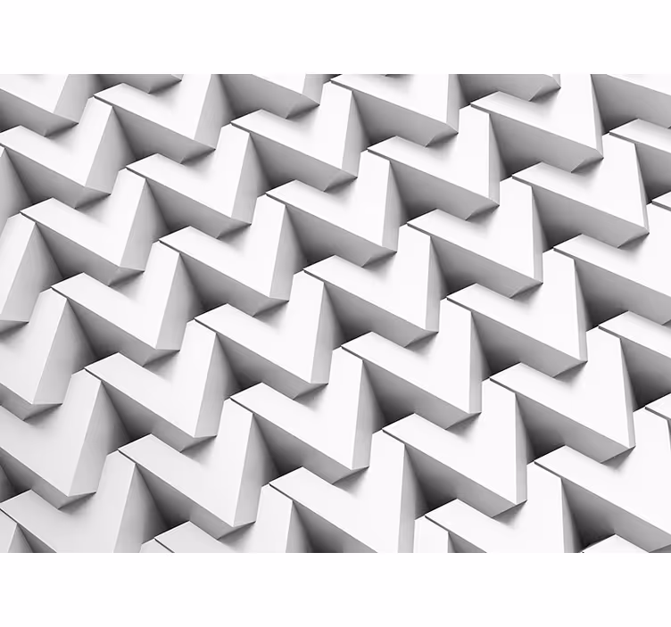 Fototapet texturat chevron tridimensional - TenStickers