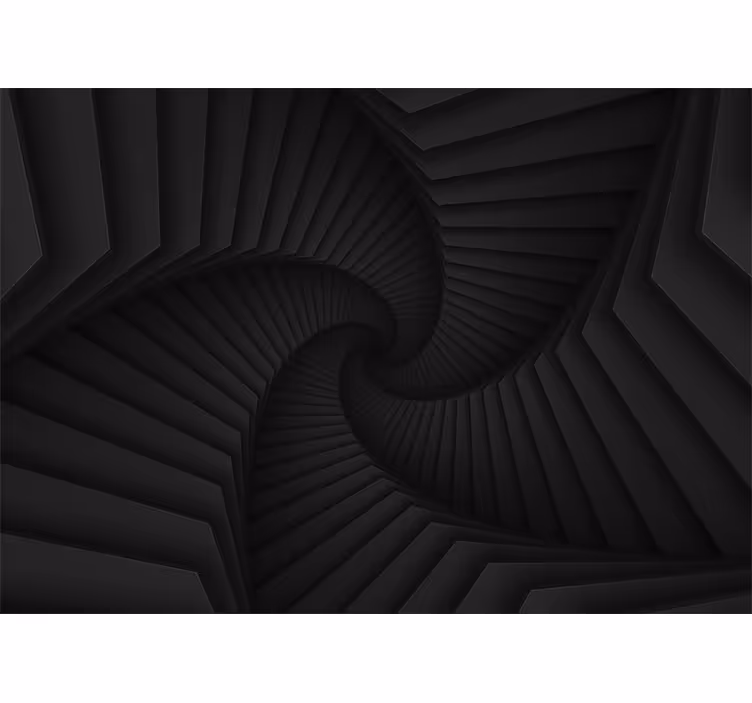 Fototapet abstract formă spiralată complicată - TenStickers
