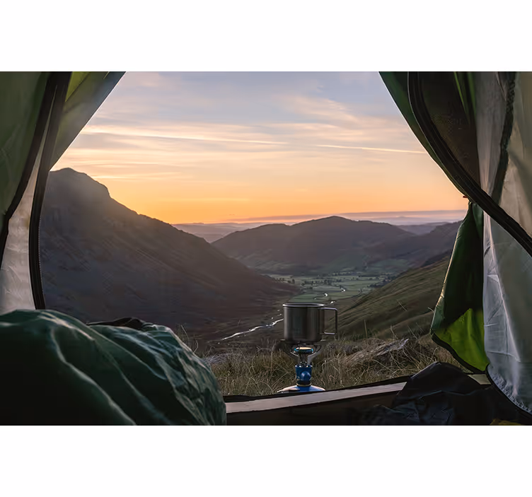 Fototapet peisaje vistas montane pitorești - TenStickers