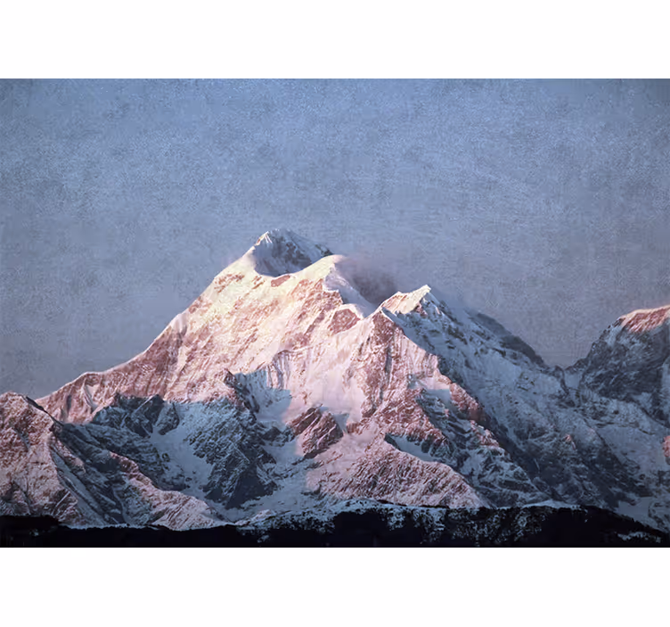 Fototapet cu zăpadă munte everest munte - TenStickers