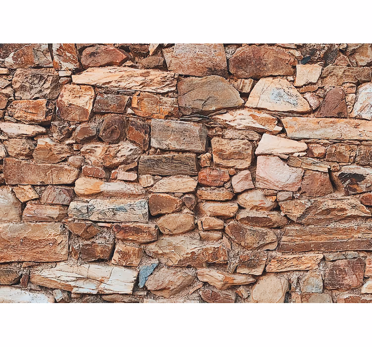 Fototapet piatră textură rustică de piatră - TenStickers
