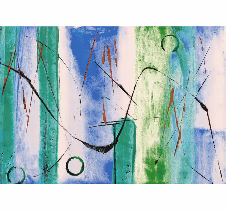 Fototapet abstract modele de linii dinamice - TenStickers