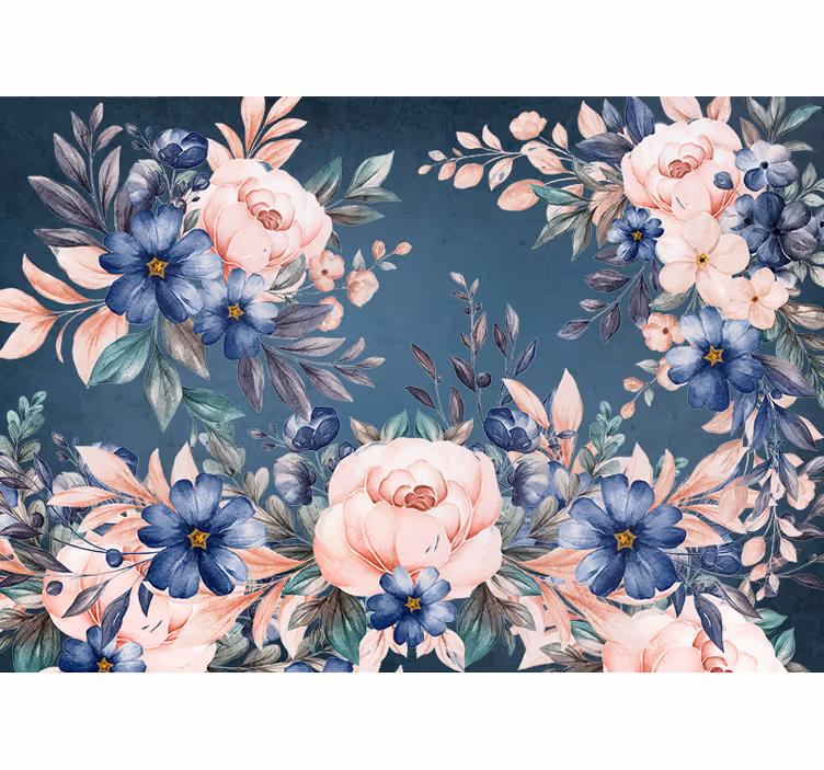 Fototapet cu flori aranjament floral romantic - TenStickers