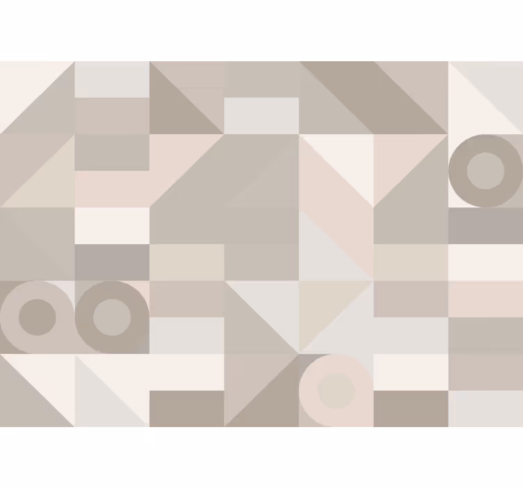 Fototapet texturat cu forme geometrice - TenStickers