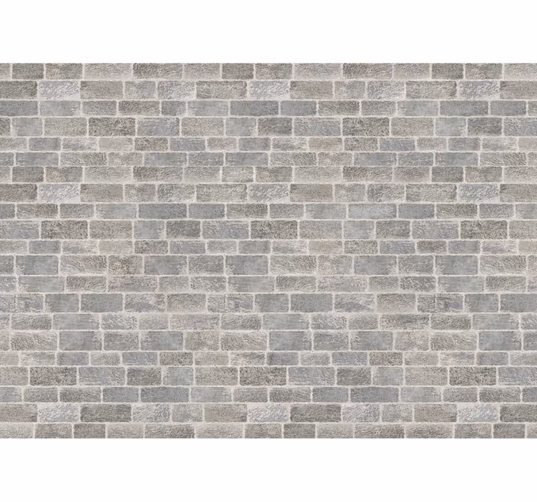 Cărămizi fototapet cărămizi gri texturate - TenStickers