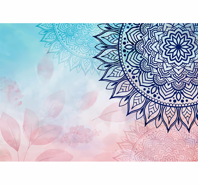 Fototapet cu mandala boemă - TenStickers