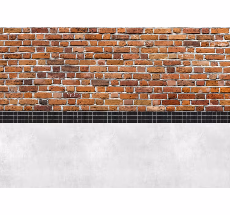 Cărămizi fototapet brick-uri cu gresieCaramizi cu gresie - TenStickers