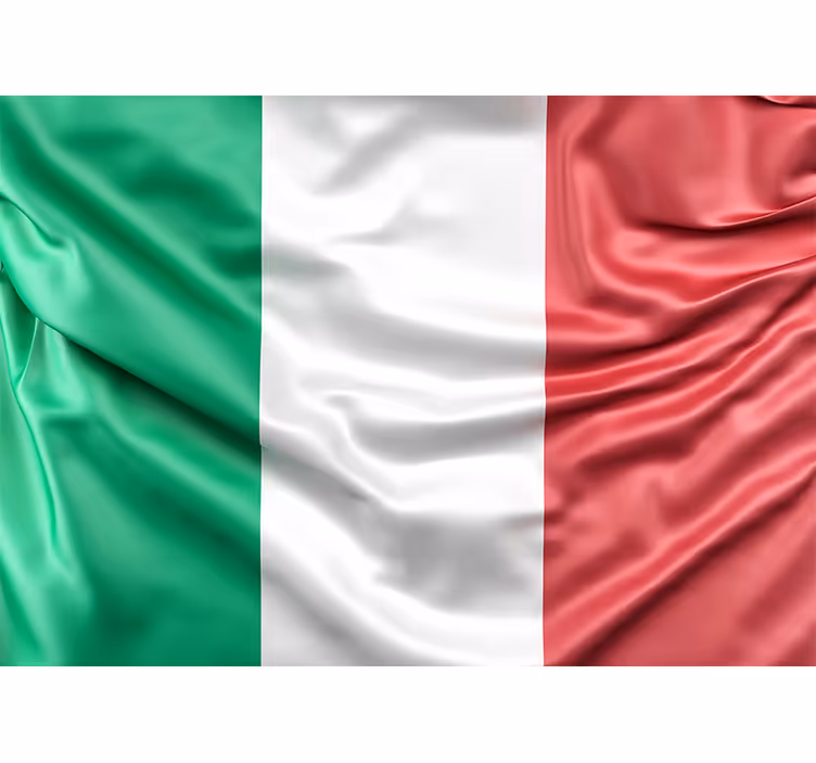 Fotomuraluri cu alte orașe și țări steag italian - TenStickers