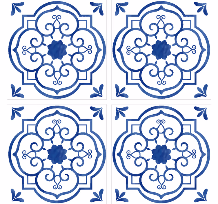 Coaster clasic de imprimare a gresiei - TenStickers