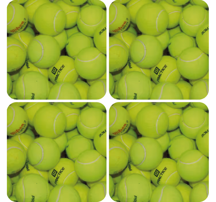 Minunat coaster de mingi de tenis - TenStickers