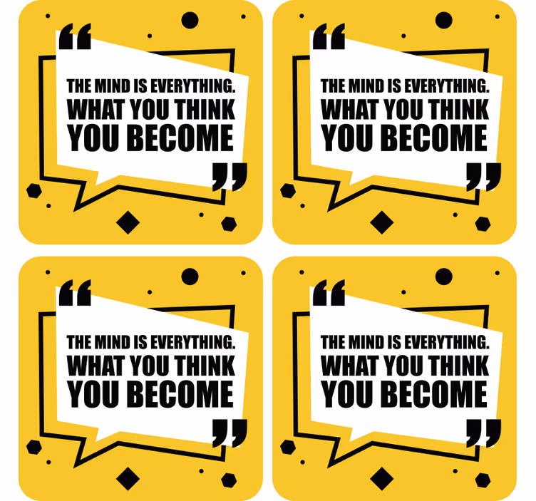 Citați motivațional ceea ce aduceți coasteruri de text - TenStickers
