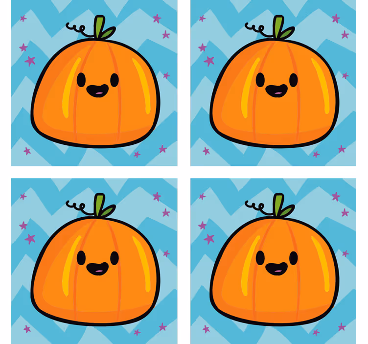 Dovleac halloween băut coaster - TenStickers