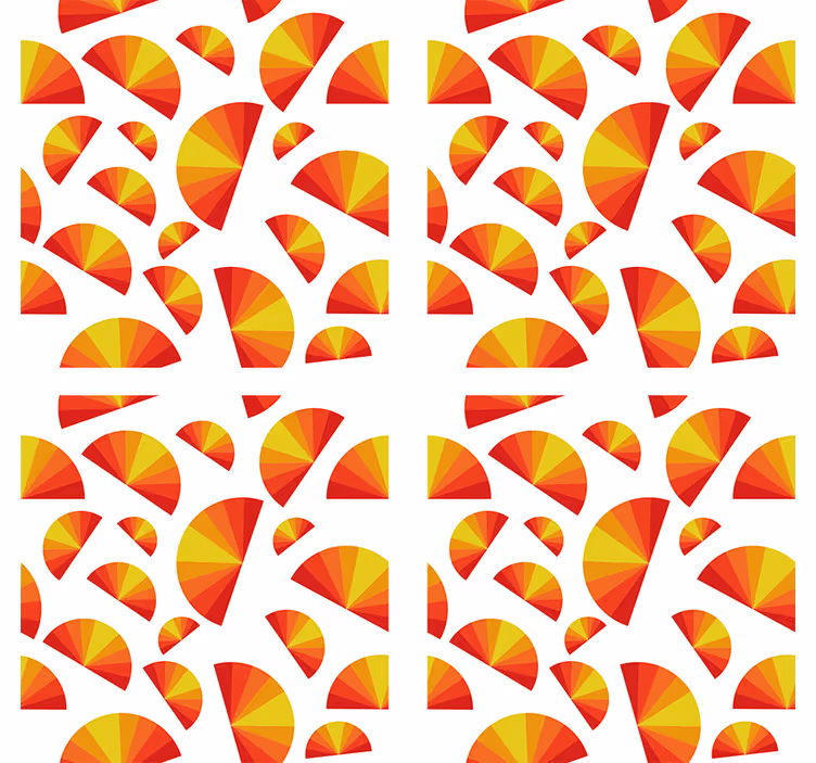 Suporturi pahare cu modele geometrice fani - TenStickers