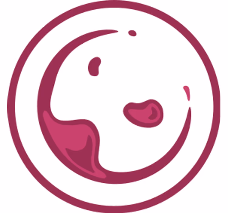 Suporturi pahare de bere strop de vin jucăuș - TenStickers