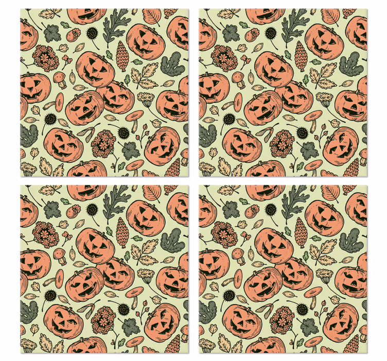 Dovlecei coaster de halloween - TenStickers