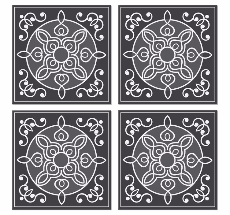 Plăci ornamentale elegante dale de coastă - TenStickers
