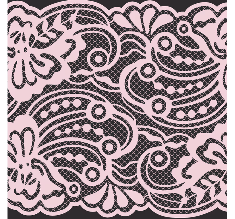 Suporturi pahare moderne cu model dantelat elegant - TenStickers