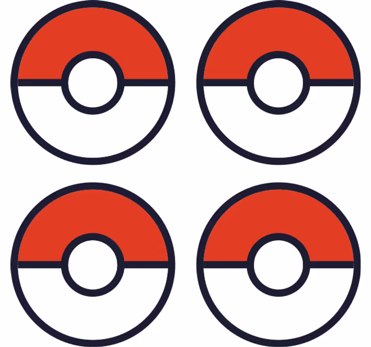 Suporturi pahare geeks cu logo circular iconic - TenStickers