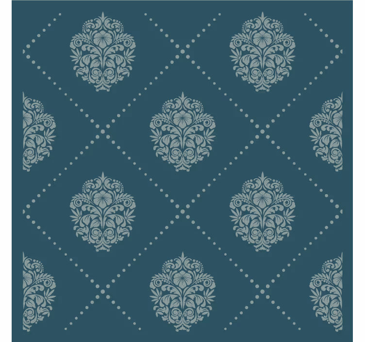 Suporturi pahare cu motiv floral elegant - TenStickers