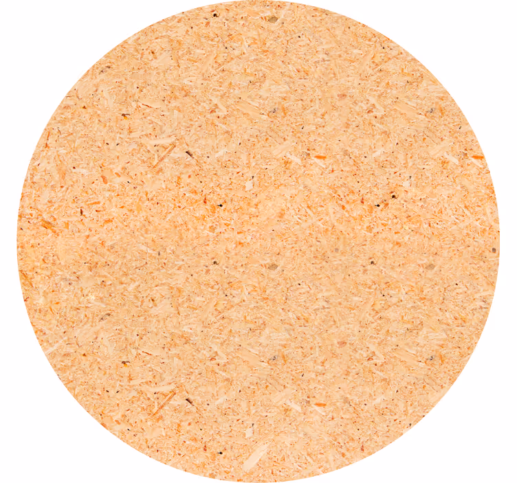 Suporturi pahare din material natural rotund - TenStickers