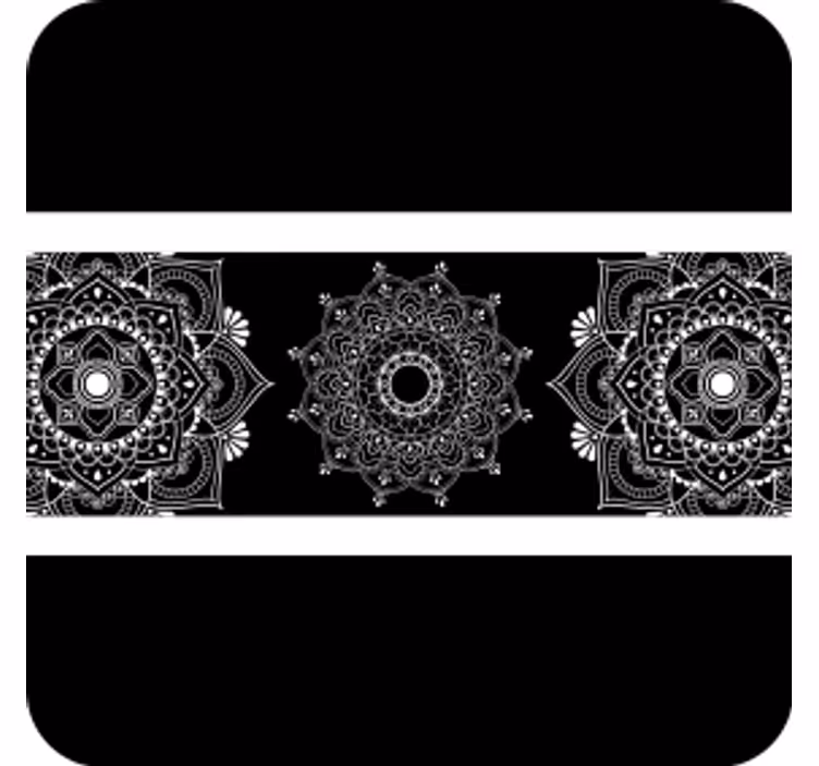 Suporturi pahare cu motiv mandala complex - TenStickers