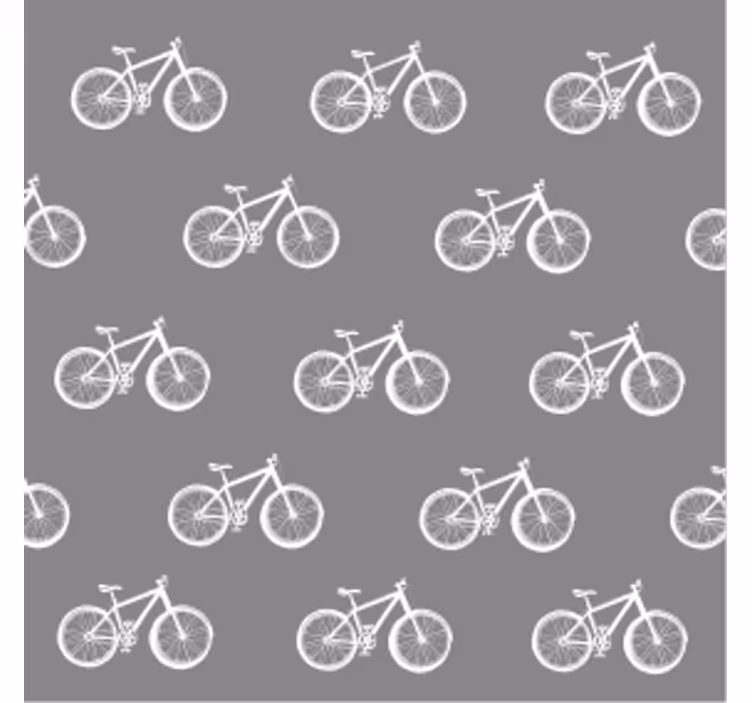 Suporturi pahare moderne cu model de bicicletă - TenStickers