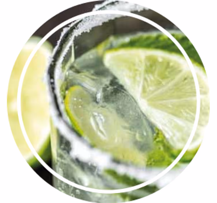 Suporturi pahare cu nume răcorire cu lime - TenStickers