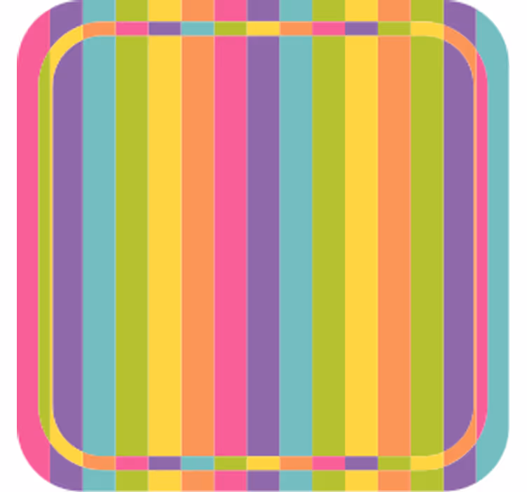 Suporturi pahare de bere cu model colorat vibrant - TenStickers