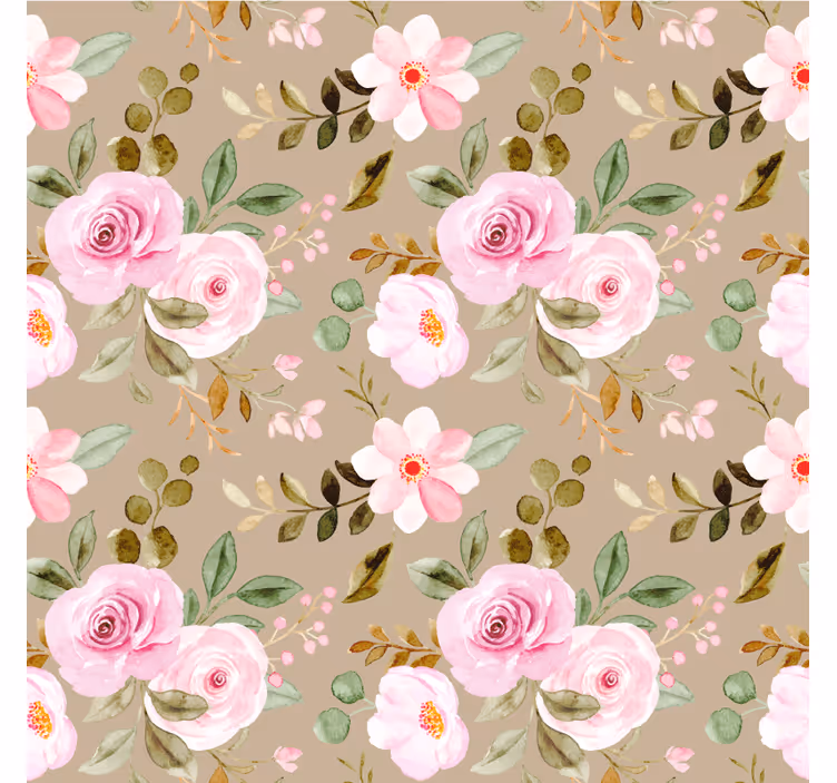 Suporturi pahare cu motiv floral botanic - TenStickers