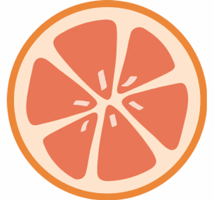 Suporturi pahare de bere cu modele de felii de citrice - TenStickers