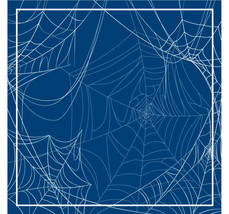 Suporturi pahare de Halloween model web complicat - TenStickers