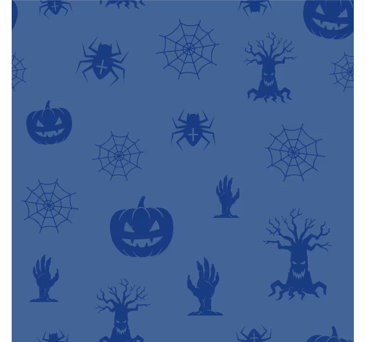 Suporturi pahare de halloween model umbre Înfricoșătoare - TenStickers