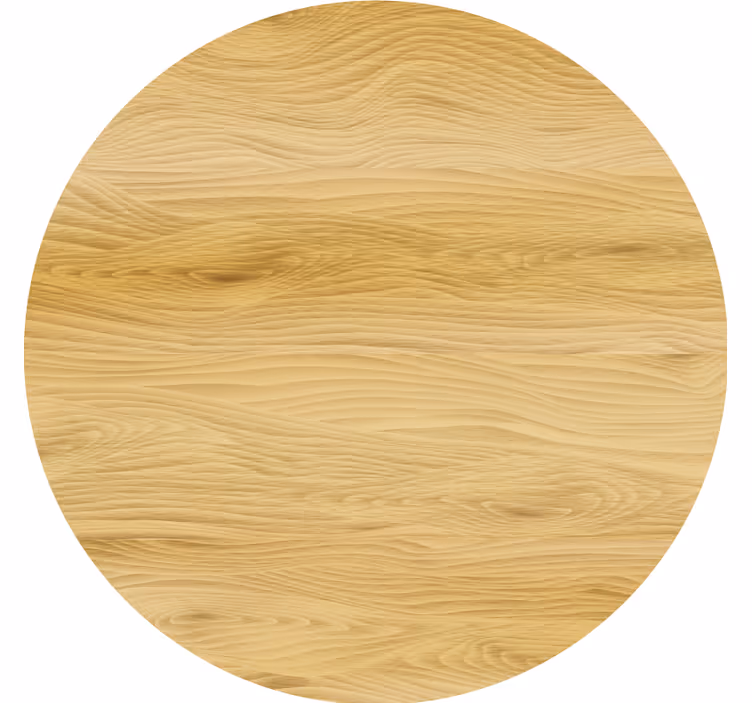 Suporturi pahare din lemn natural circular - TenStickers