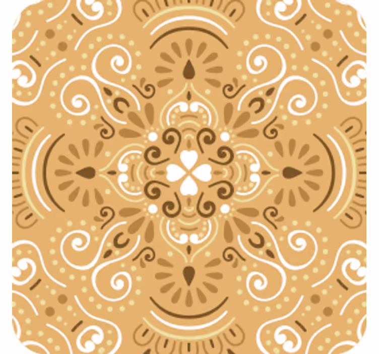 Suporturi pahare cu model spiralat complex - TenStickers