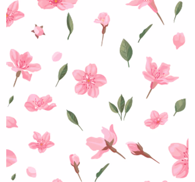 Suporturi pahare de bere cu design floral - TenStickers
