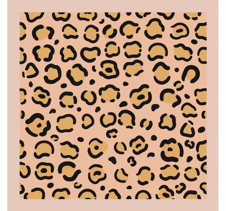 Suporturi pahare cu model leopard - TenStickers
