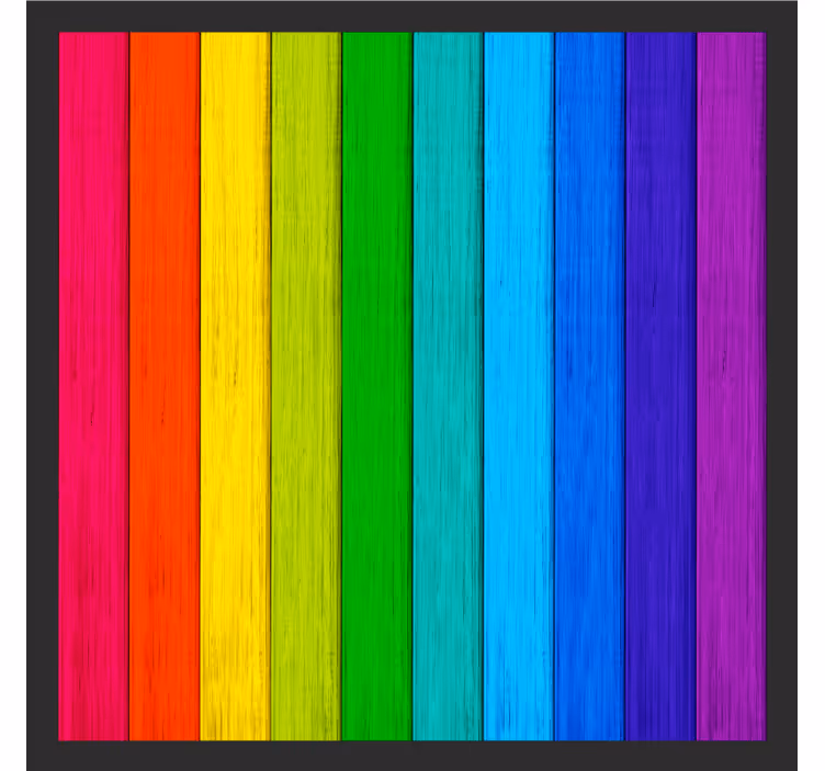 Suporturi pahare dungi colorate vibrante - TenStickers