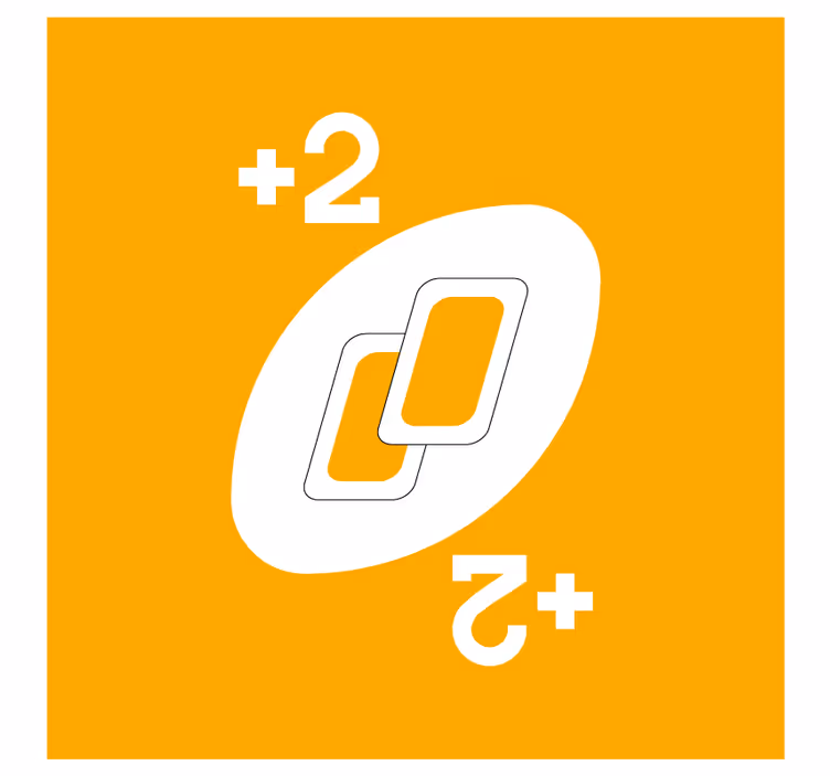 Suporturi pahare geeks forme interconectate cu numere - TenStickers