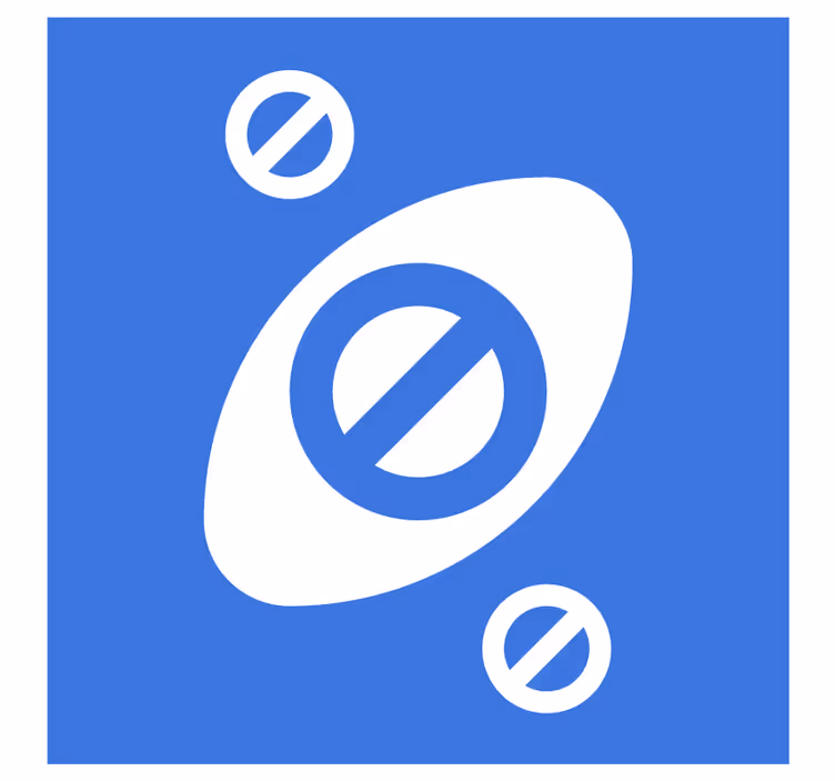 Suporturi pahare de bere forme albastre abstracte - TenStickers