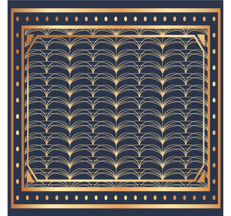 Suporturi pahare cu model geometric elegant - TenStickers