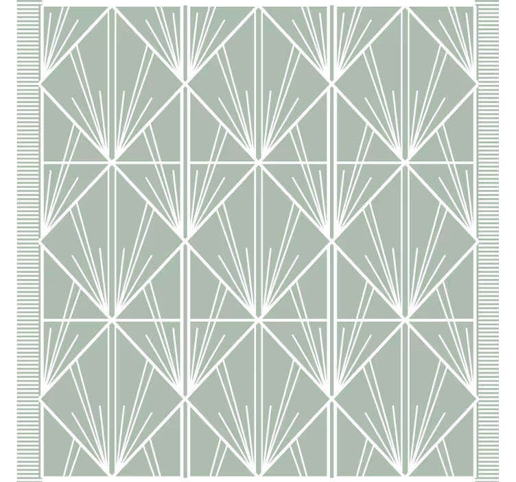 Suporturi pahare cu model geometric de frunze - TenStickers