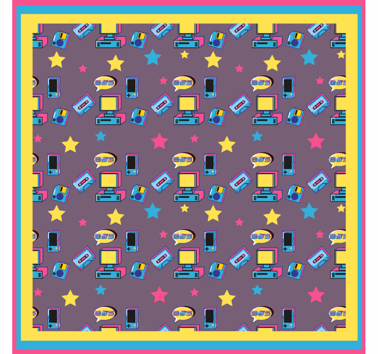 Suporturi pahare geeks model tehnologie retro - TenStickers
