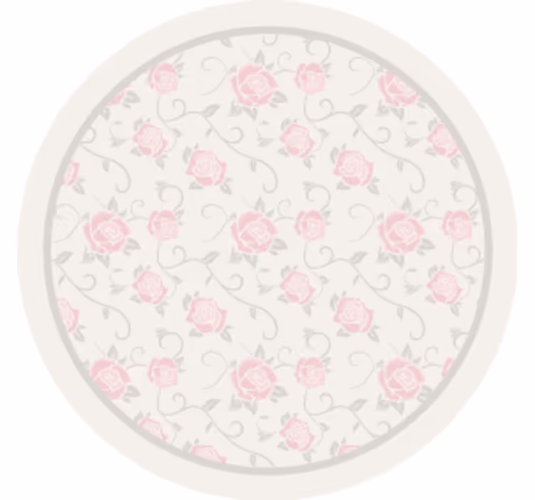 Suporturi pahare vintage cu model floral vintage - TenStickers