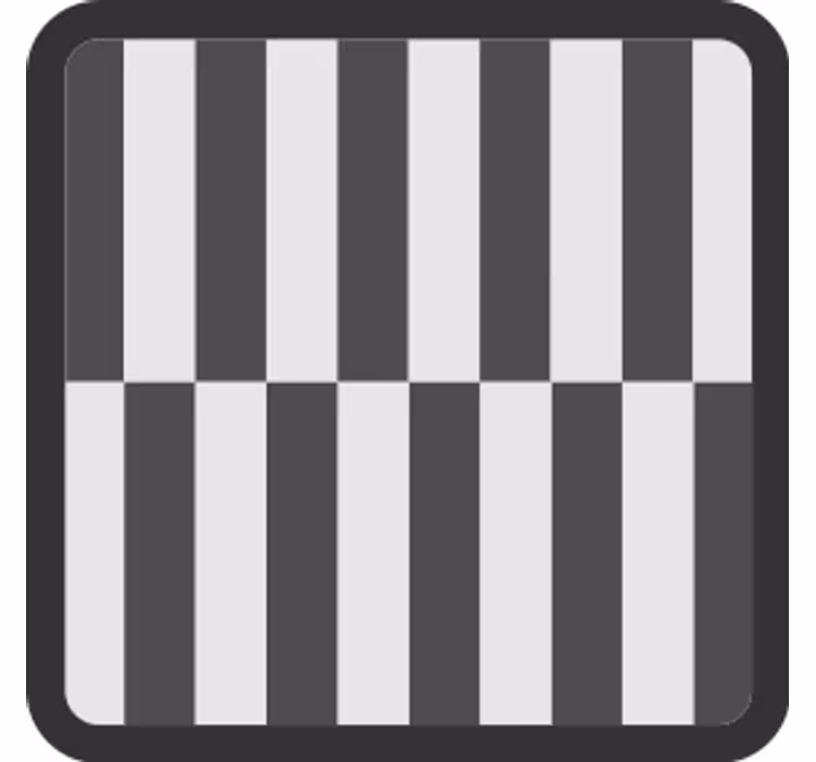 Suporturi pahare cu model de suprafață în dungi - TenStickers