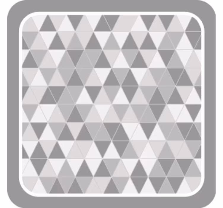 Suporturi pahare cu model triunghi geometric - TenStickers