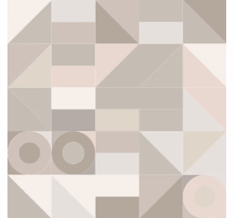 Suporturi pahare cu modele geometrice neutre - TenStickers
